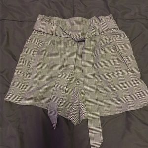 Zara paperbag shorts
